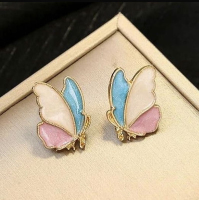 Alankaram Latest Trendy Stylish Elegant Western Earrings for Girls and Women Alloy Stud Earring