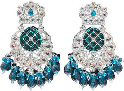 Japa MODERN CLASSY Pearl Alloy Chandbali Earring