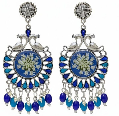 Treasure Cave Vyapar EARRING-OPB-001 Alloy Chandbali Earring