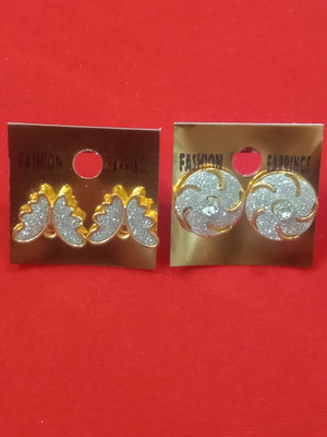 Ishanvi Creations Combo set earrings Zircon Alloy Drops & Danglers