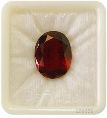 Aanya Jewels Aanya Jewels Certified 12.25 Ratti A+ Natural Garnet Gomed Garnet Stone Ear Thread