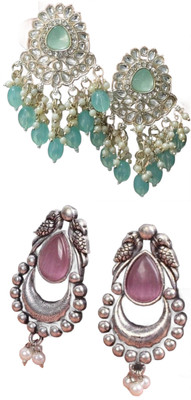 SKG Fashions Simple Elegant Versatile Earring Set for Women Alloy Earring Set