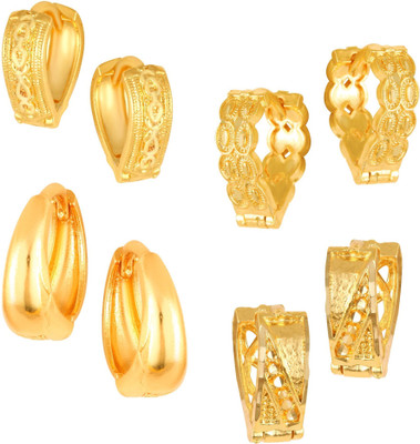 VIGHNAHARTA Goldens Combo Set(Sales Package-4 Pair Earrings ) Alloy Clip-on Earring