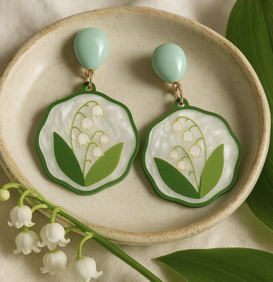 IStyleRight Lily Meadow Earrings Alloy Stud Earring