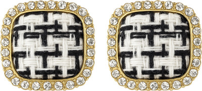 kailash creation Vintage Diamond Romantic Korean Geometric Earrings Alloy Stud Earring