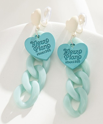 MYKI MYKI College Collection Cute Blue Dangle Earring For Women & Girls Alloy Clip-on Earring