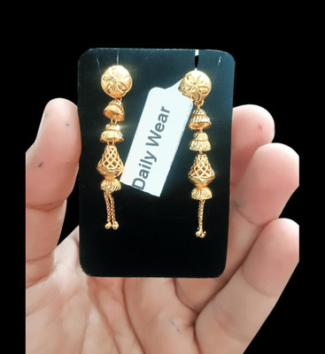 DIVS FASHION SUIDHAGA EARRING WITH MINIMAL DESIGN Brass Drops & Danglers
