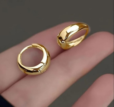 jivaas collection Aksha Collection Gold Earrings Brass Stud Earring Brass Stud Earring