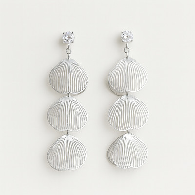 Henuka Leaf Korean Earring Alloy Stud Earring