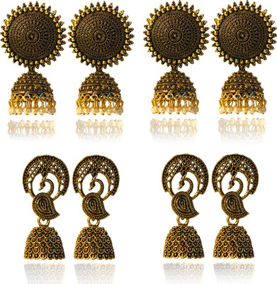 SM Traders Listing 3_033 Alloy Hoop Earring, Earring Set, Stud Earring