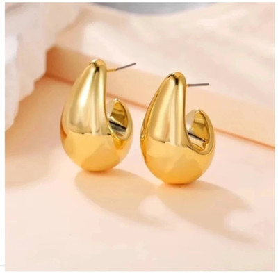 JRISSY Stylish and Trendy Party Wear Jewellery Alloy Drops Alloy Hoop Earring