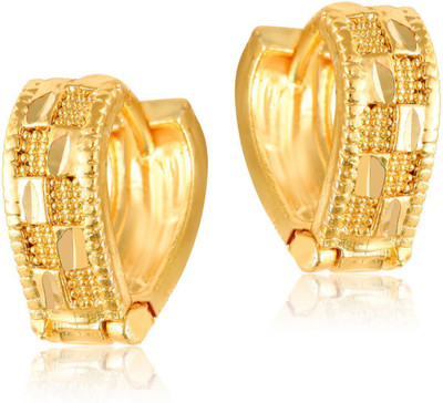 VIGHNAHARTA VFJ1812ERG_10 Brass Huggie Earring