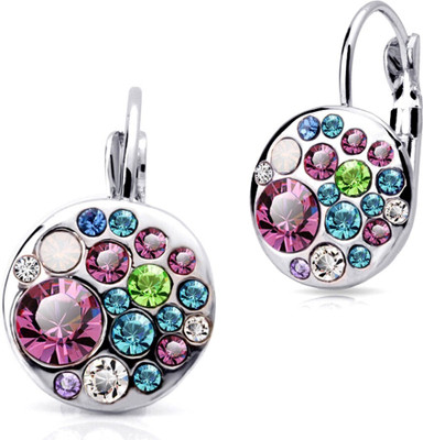 Vientiq UNIV_E010 Crystal Alloy Clip-on Earring