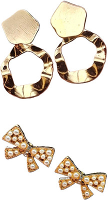 HEM RUPA Beautiful Elegant Versatile Earring for Girls Women Metal Stud Earring