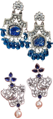 SKG Fashions Simple Elegant Versatile Earring Set for Women Alloy Earring Set