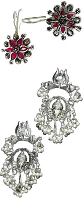 SKG Fashions Simple Elegant Versatile Earring Set for Women Alloy Earring Set