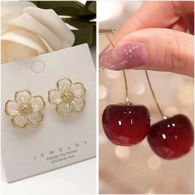 Zestapvt Fashionble new style combo earrings for women & girls Alloy Drops & Danglers