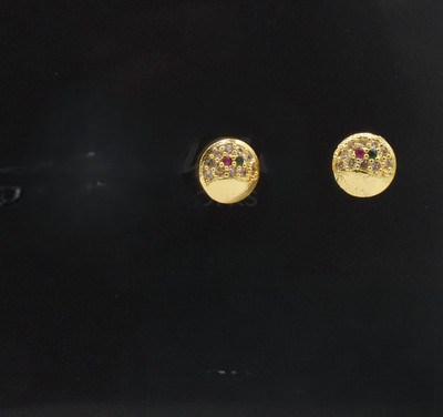 gvg 1BB -723 Alexandrite Alloy Stud Earring