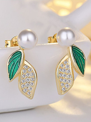 VAGHBHATT ERG-509 Stainless Steel Earring Set