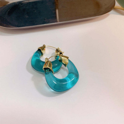Just lil things just-lil-things-blue-hoop-earrings-jlt11369 Alloy Hoop Earring