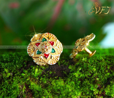 VIGHNAHARTA VFJ1346ERG_ Alloy Stud Earring