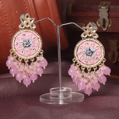 OrnaOra OrnaOra1 Metal Chandbali Earring