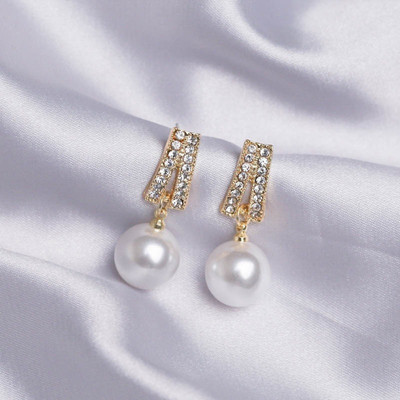 MAHADEV CREATION Sophisticated Lady Earrings Crystal Alloy Stud Earring