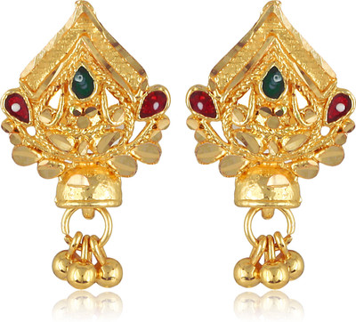 VIGHNAHARTA Glittering stud drop Earring for Women and Girls [VFJ2601ERG] Alloy Stud Earring, Drops & Danglers