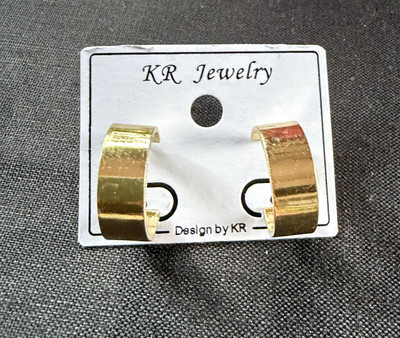 RWS Gold-tone cuff earrings Alloy Stud Earring, Cuff Earring