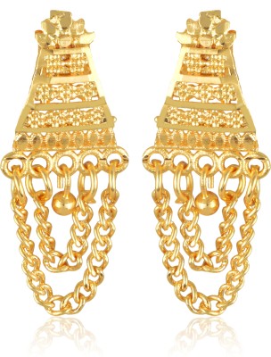 VIGHNAHARTA Vighnaharta Glittering Jhumki drop Earring for Women and Girls [VFJ2611ERG] Alloy Jhumki Earring