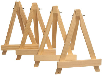 Prescent Wooden A-Frame Easel(Studio, Mini, Field, Display)