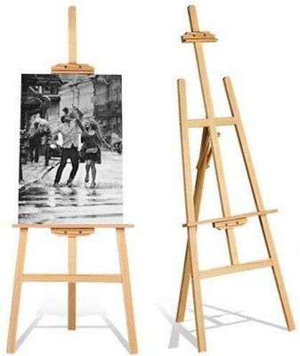 24x7eMall Wooden H-Frame Easel(Display)