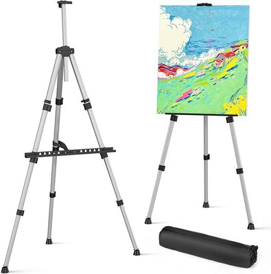 PEACORA Aluminium Tripod Easel(Display, Field, Studio)