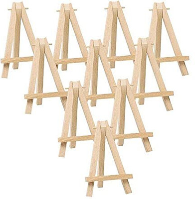 C4W Wooden, Wooden Multiple Purpose Easel(Mini, Display, Studio)