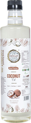 Earth Like Wood Pressed Coconut Oil 1 Liter|Cold Pressed from Ghani/Chekku Coconut Oil PET Bottle(1 L)