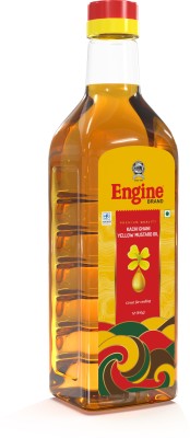 Engine Kachi Ghani Mustard Oil Plastic Bottle(1000 ml)