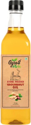 Gyros Farm Stone Cold Pressed Groundnut Oil 500 ML Groundnut Oil PET Bottle(500 ml)