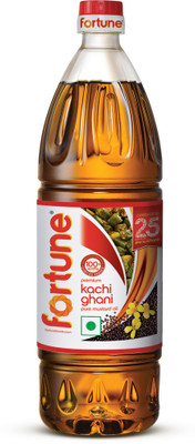FORTUNE Premium kachi ghani pure Mustard Oil PET Bottle(910 g)