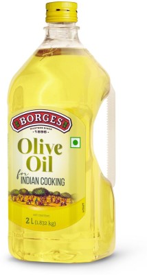 BORGES Indian Cooking Olive Oil PET Bottle(2 L)