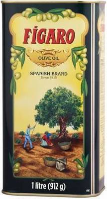 FIGARO OLIVE OIL 1 LTR PACK OF 1 PCS Olive Oil Tin