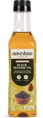 Anveshan Wood Cold Pressed Kolhu Gingelly Oil / Sesame Oil Plastic Bottle(500 ml)