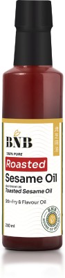 BNB Roasted Sesame Oil |Toasted Sesame Oil |Chinese Sesame Oil for Salad Dressing | Pack Of 3 Sesame Oil PET Bottle(750 ml)