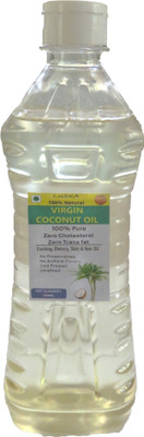 LUSKA Virgin Coconut Oil Pure Cold-Pressed Goodness for Health and Beauty Coconut Oil Plastic Bottle(1 L)