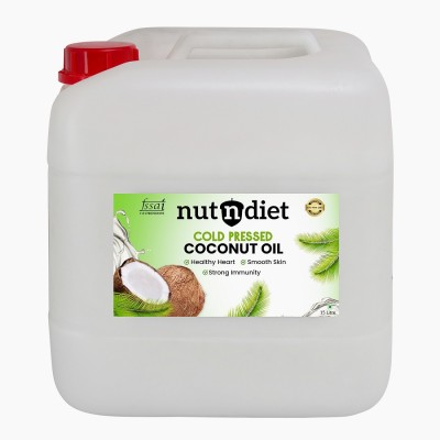 nutndiet cold pressed coconut oil 15 L Coconut Oil Can(15 L)