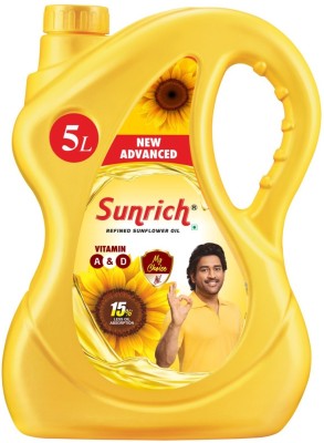 Sunrich Refined Sunflower Oil Can(5 L)