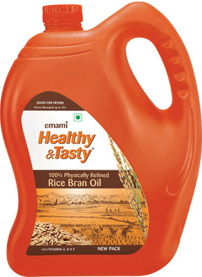 EMAMI Healthy & Tasty Refined Rice Bran Oil Can(4.12 kg)