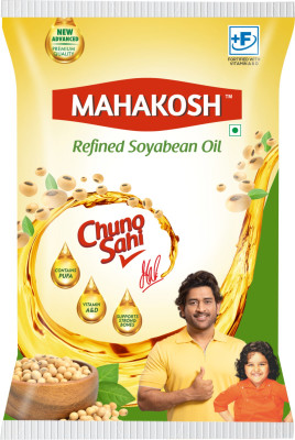 Mahakosh Refined Soyabean Oil Pouch(840 g)
