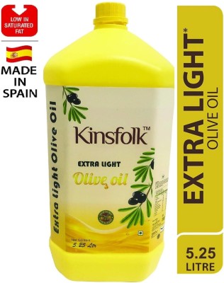 Kinsfolk Extra Light Olive Oil ((Imported Oil from Spain)) JAR Olive Oil Jar(5 L)