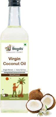 The Bagdis Virgin Coconut Oil | Cold Pressed | Trans Fat Free & Natural Coconut Oil PET Bottle(500 ml)