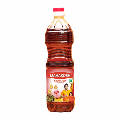 Mahakosh Kachi Ghani Mustard Oil Plastic Bottle(850 g)